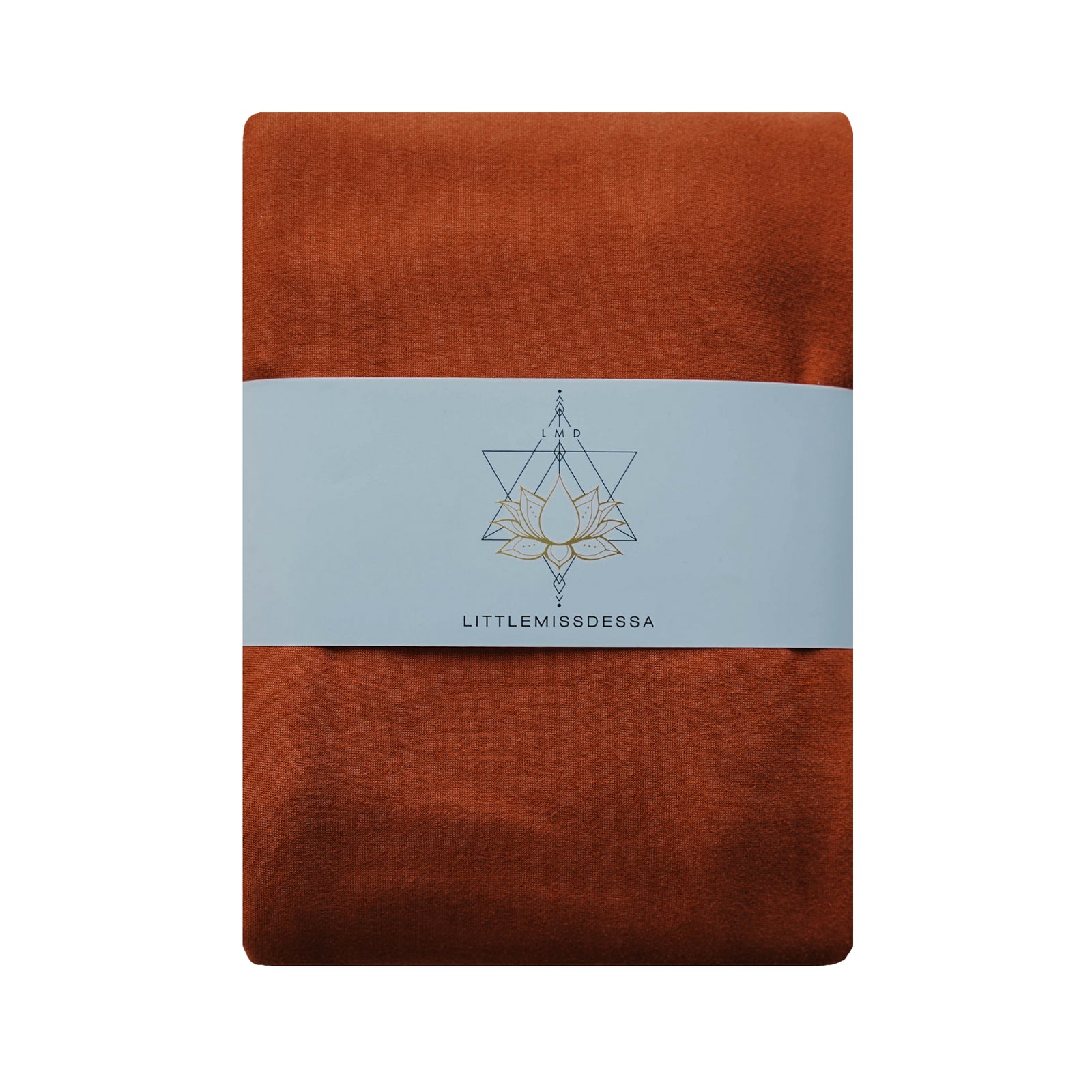 Knit Jersey Swaddle Baby Blanket | Burnt Sienna - LITTLEMISSDESSA