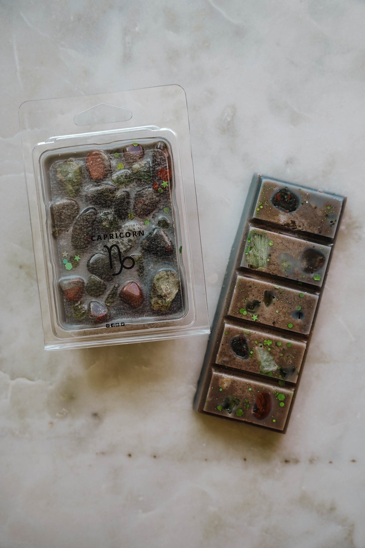 Capricorn | Zodiac Crystal Infused Wax Melt - LITTLEMISSDESSA