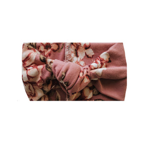 Top Knot Headband | Cherry Blossom - LITTLEMISSDESSA