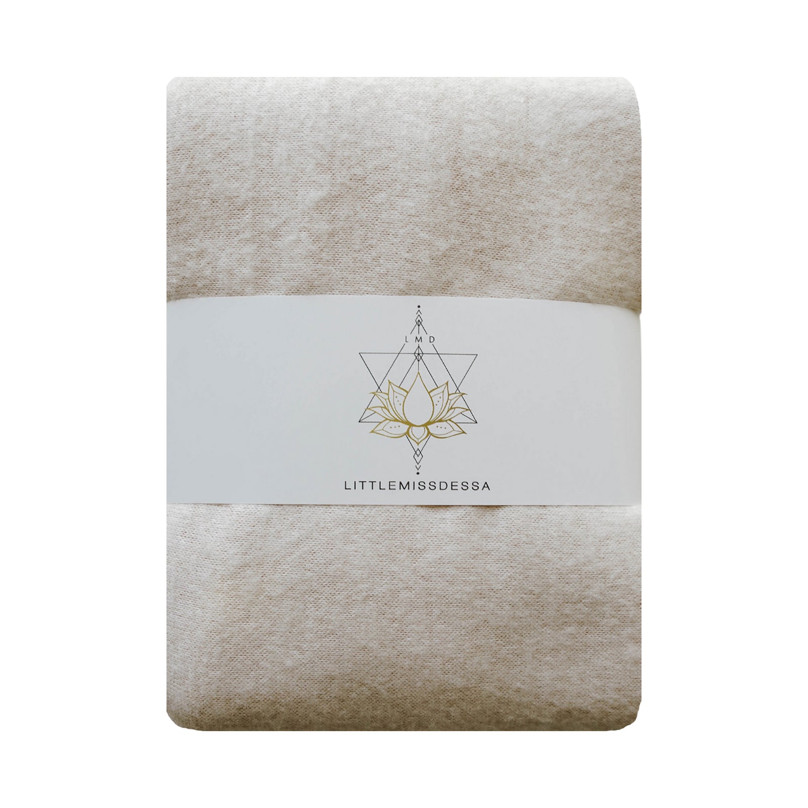 Swaddle Baby Blanket | Creme Brûlée - LITTLEMISSDESSA