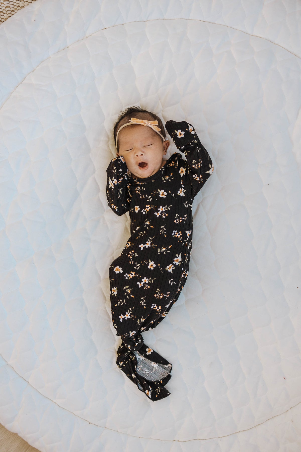 Dainty Bow Headband Set | Tangerine Dreams - LITTLEMISSDESSA