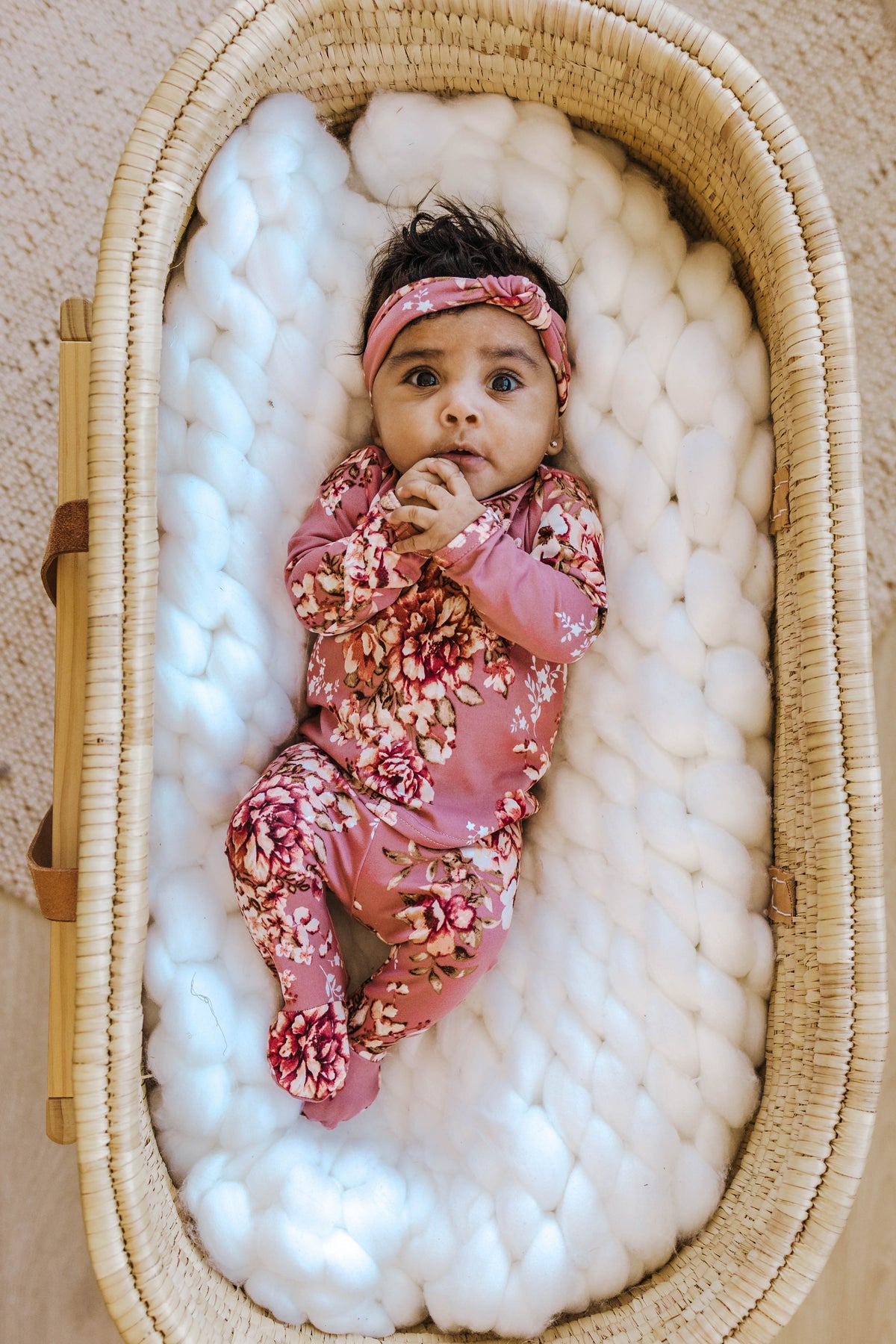 Top Knot Headband | Cherry Blossom - LITTLEMISSDESSA