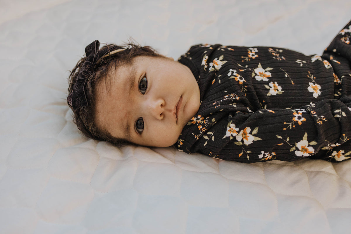 Dainty Bow Headband Set | Tangerine Dreams - LITTLEMISSDESSA