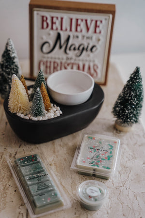 Christmas Tree Wax Melt Candle Warmer - LITTLEMISSDESSA