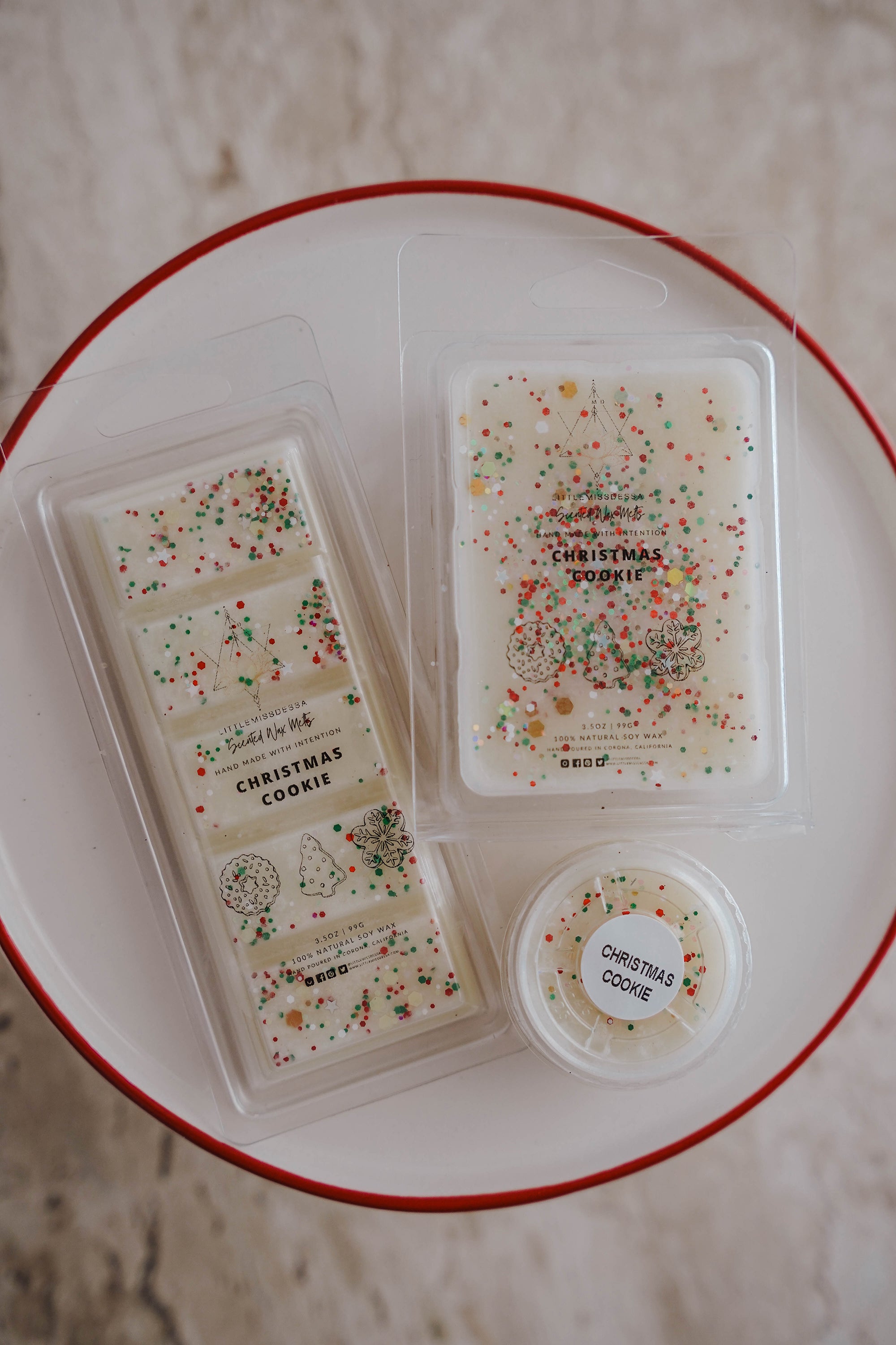 Scented Candle Wax Melts | Christmas Cookie - LITTLEMISSDESSA
