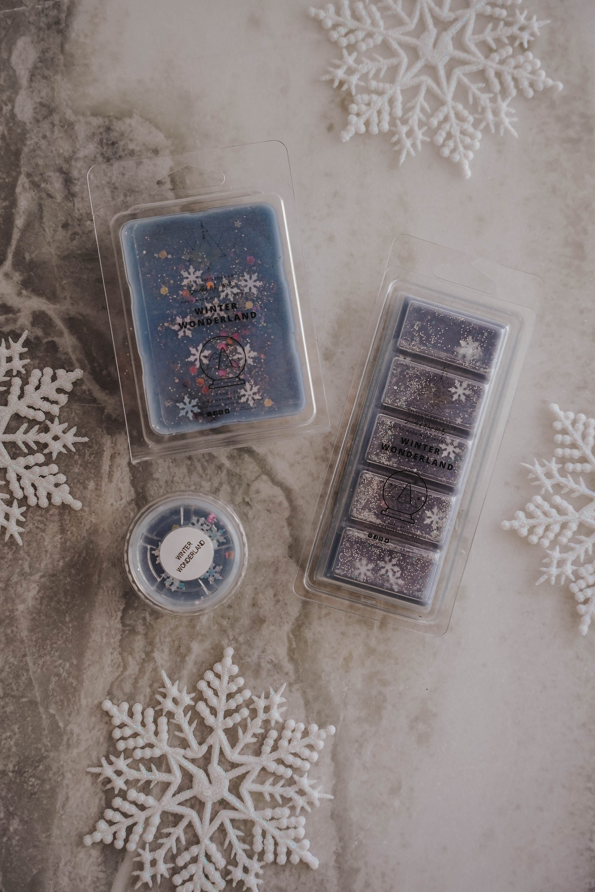 Scented Candle Wax Melts | Winter Wonderland - LITTLEMISSDESSA