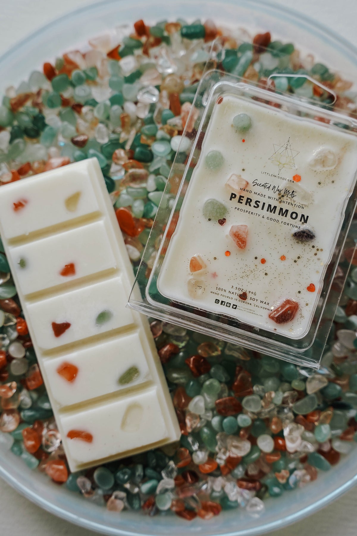 Fragrance Wax Melts | Persimmon - Prosperity & Good Fortune - LITTLEMISSDESSA