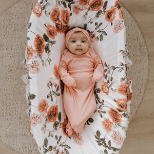 Little Nursling™ Knit Jersey Swaddle Baby Blanket | Rose Garden - LITTLEMISSDESSA