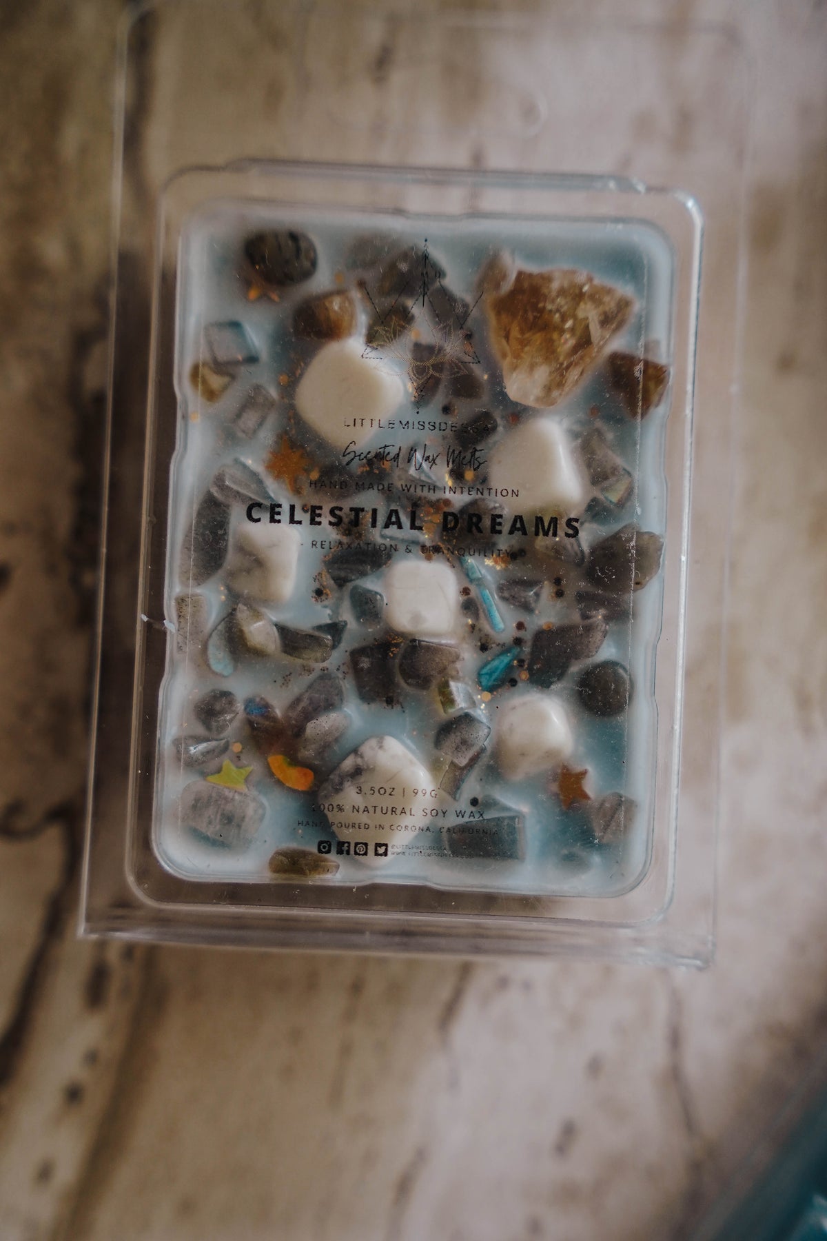 Fragrance Candle Wax Melts | Celestial Dreams - Relaxation & Tranquility - LITTLEMISSDESSA
