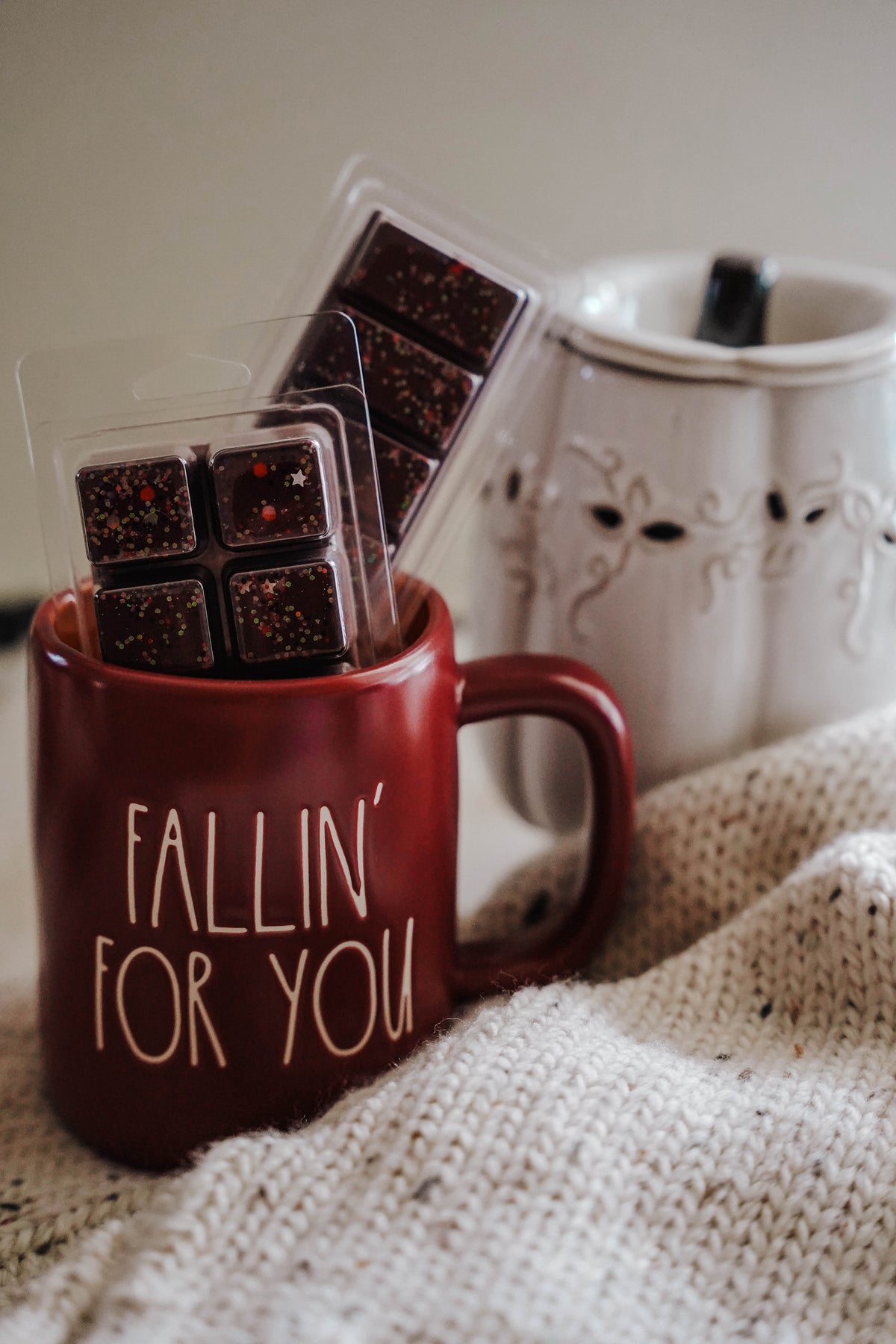 Fall White Pumpkin Wax Melt Candle Warmer - LITTLEMISSDESSA