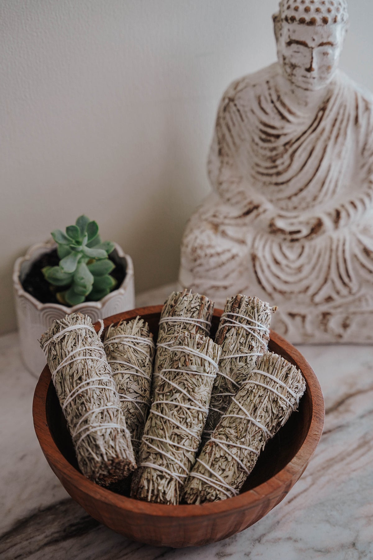 Blue Sage Smudge Stick (Salvia Azurea) - LITTLEMISSDESSA