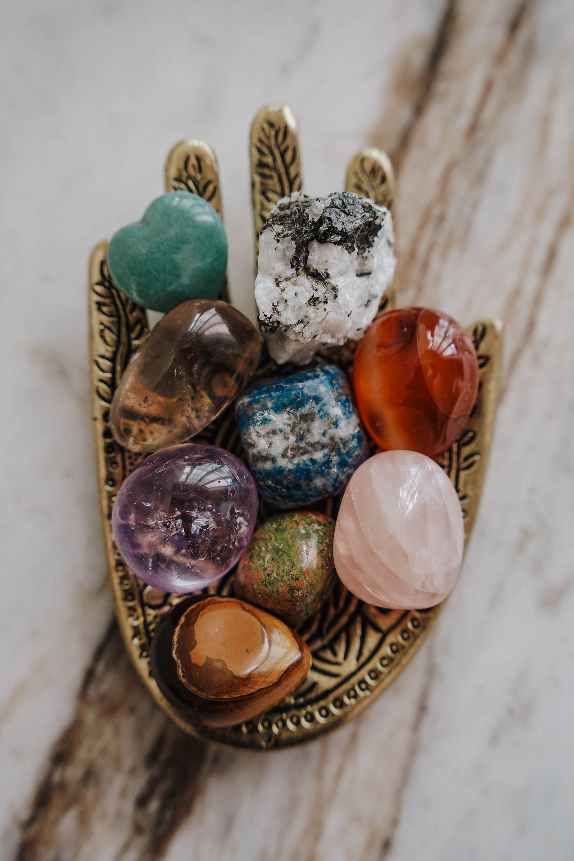 Healing Crystals for Pregnancy & Birth Kit - 9 Piece - LITTLEMISSDESSA