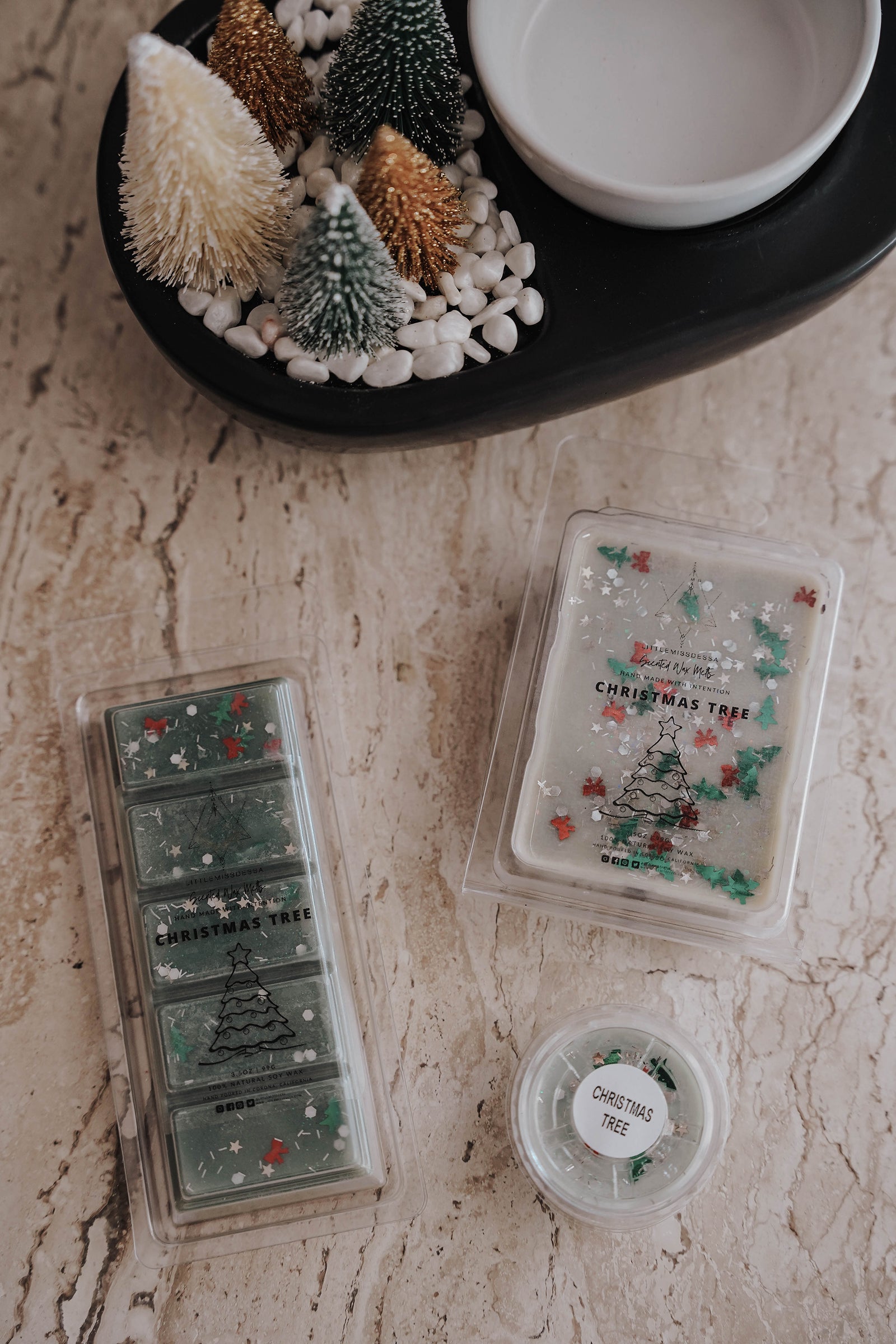 Scented Candle Wax Melts | Christmas Tree - LITTLEMISSDESSA