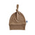 Newborn Baby Knotted Hat | Dark Camel Rib - LITTLEMISSDESSA