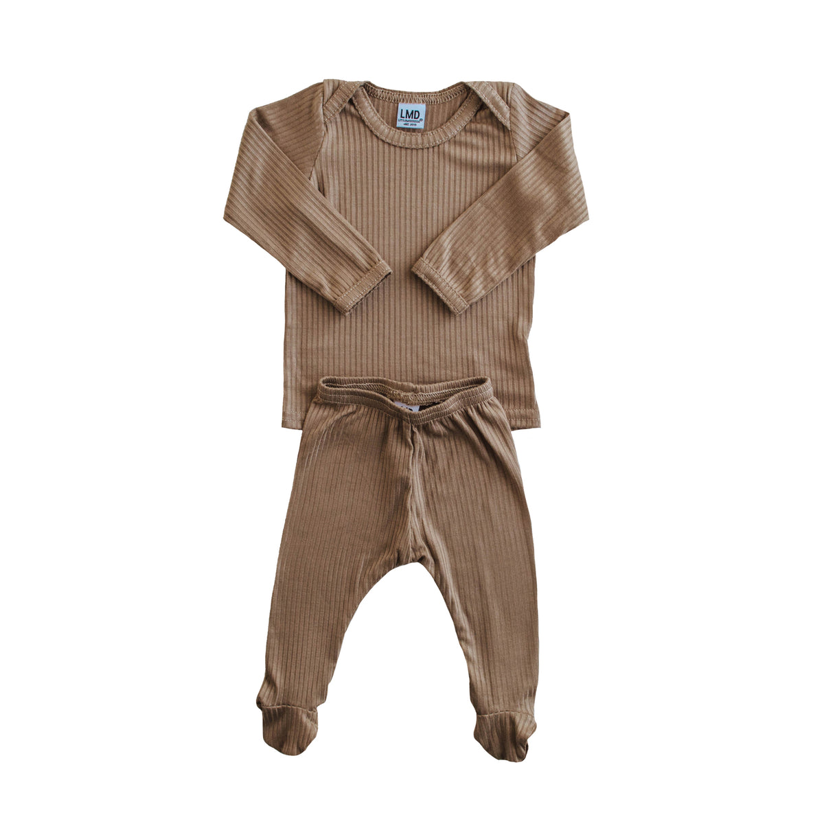 Snuggle Set | Dark Camel Rib - LITTLEMISSDESSA