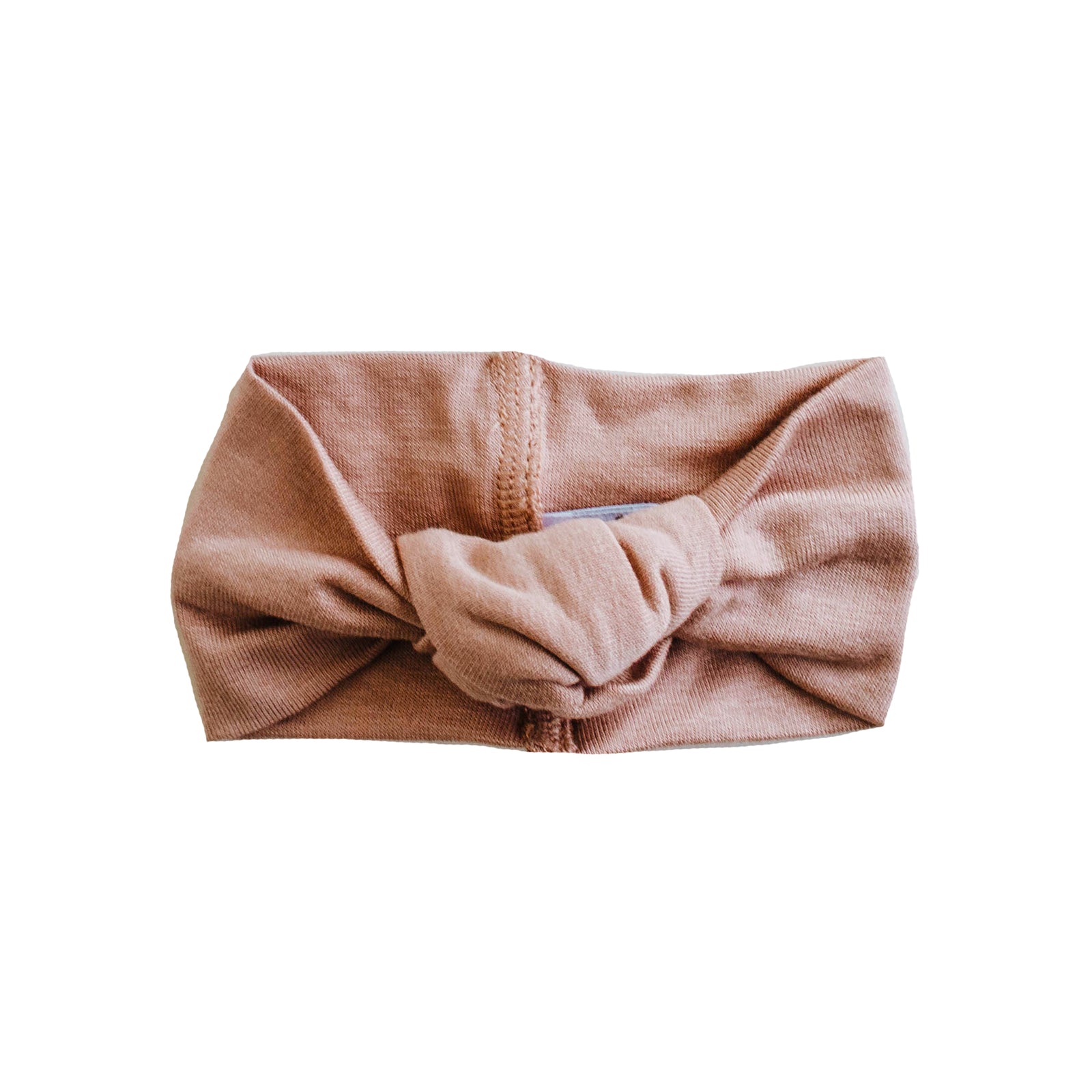 Top Knot Headband | Dusty Mauve - LITTLEMISSDESSA