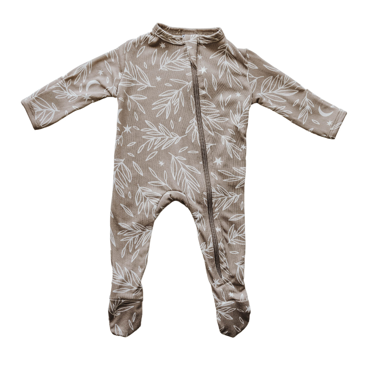 Cozy Zipper Footie Sleeper | Harvest Moon - LITTLEMISSDESSA