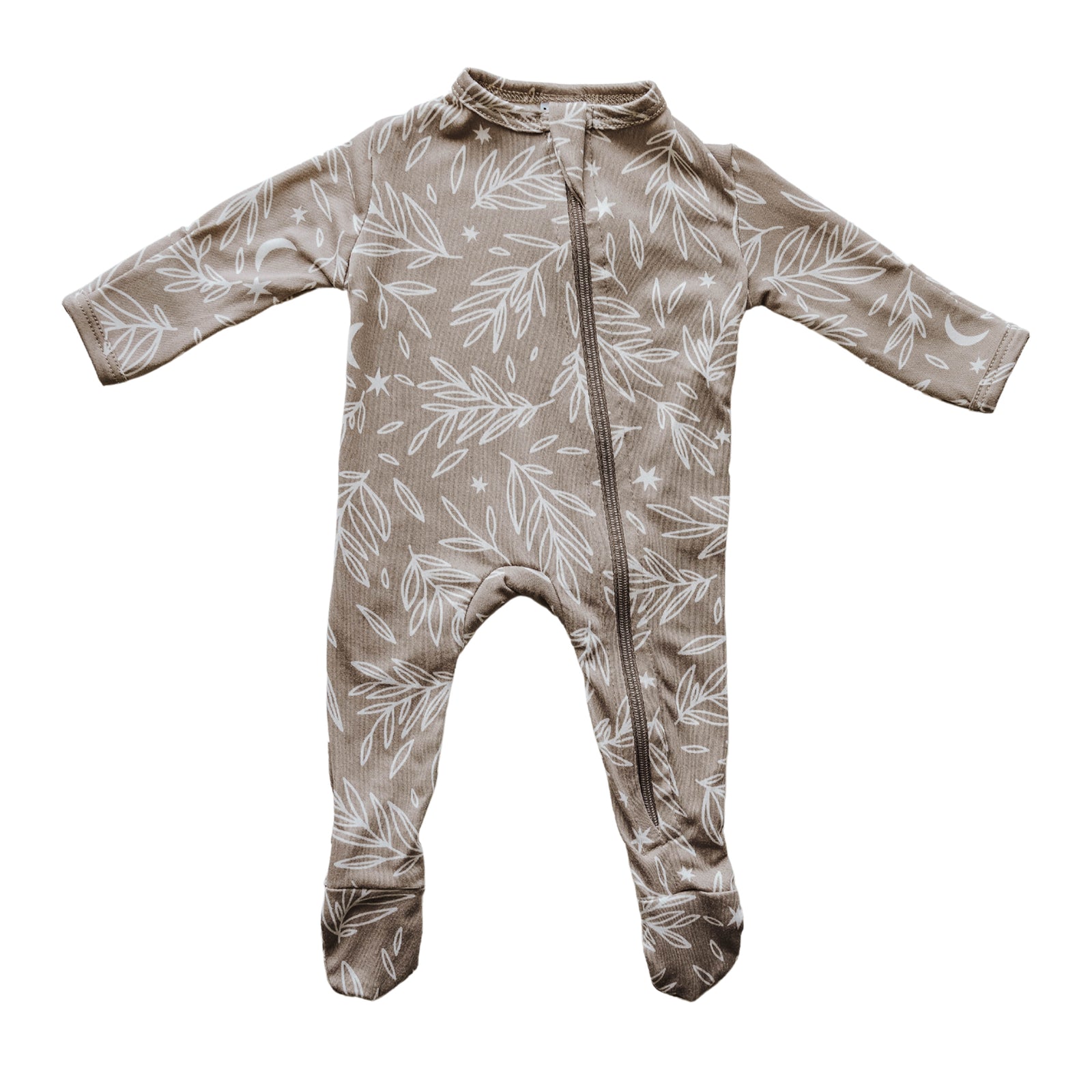 Cozy Zipper Footie Sleeper | Harvest Moon - LITTLEMISSDESSA