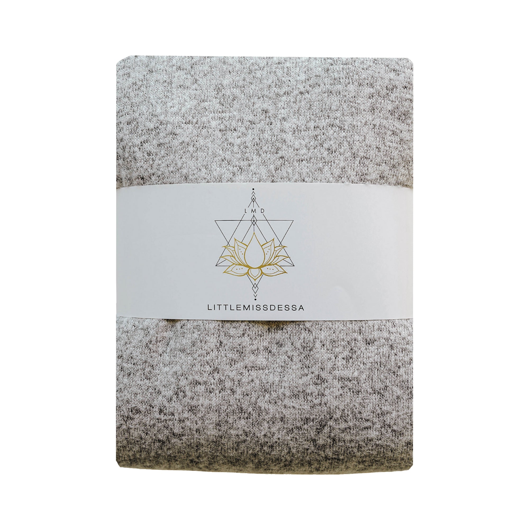 Swaddle Baby Blanket | Heather Grey - LITTLEMISSDESSA