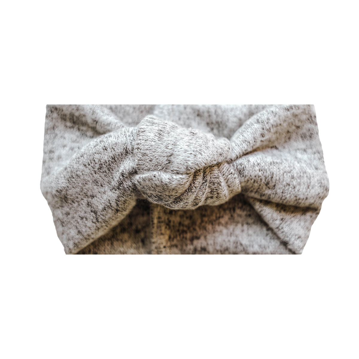 Top Knot Headband | Heather Grey - LITTLEMISSDESSA