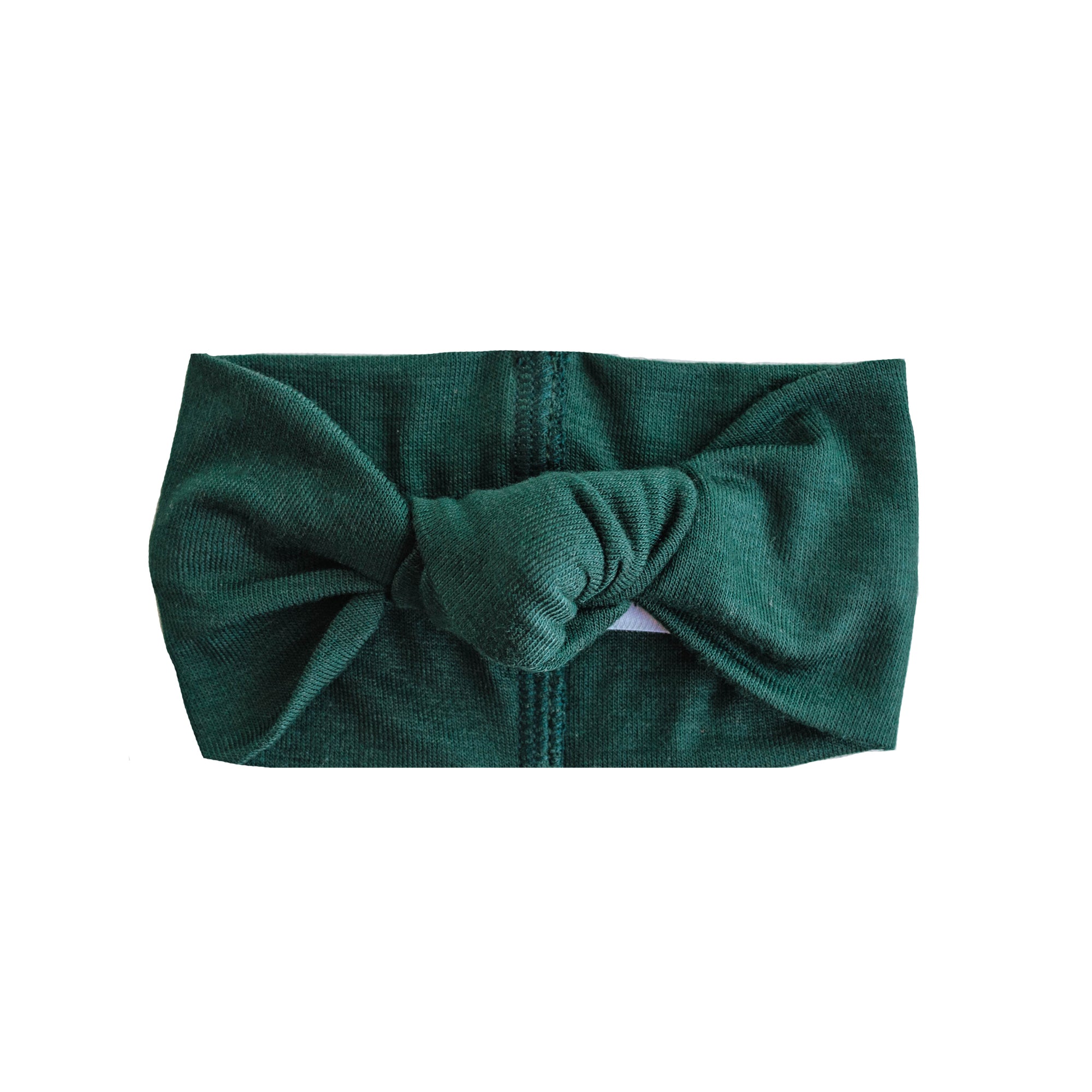 Top Knot Headband | Emerald Green - LITTLEMISSDESSA
