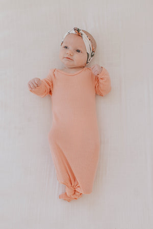 Snuggle Set | Coral Rib - LITTLEMISSDESSA