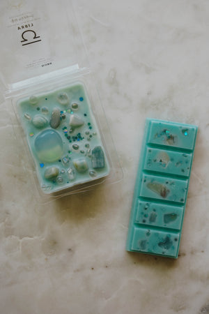 Libra | Zodiac Crystal Infused Wax Melt - LITTLEMISSDESSA