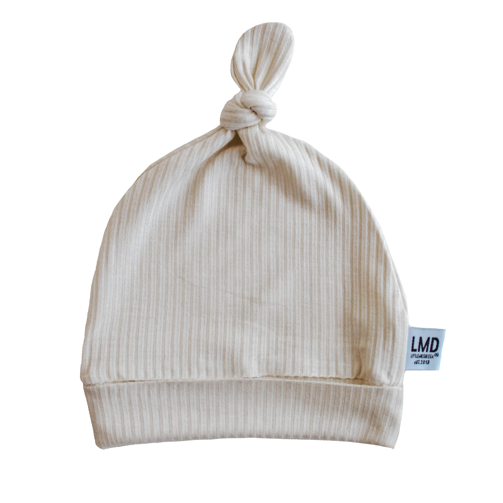 Newborn Baby Knotted Hat | Linen - LITTLEMISSDESSA