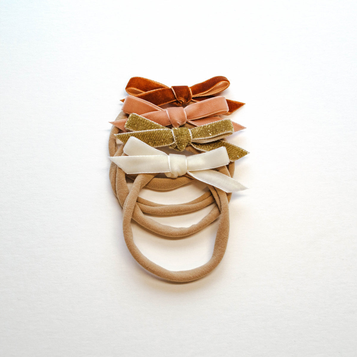 Dainty Bow Headband Set | Love & Light - LITTLEMISSDESSA