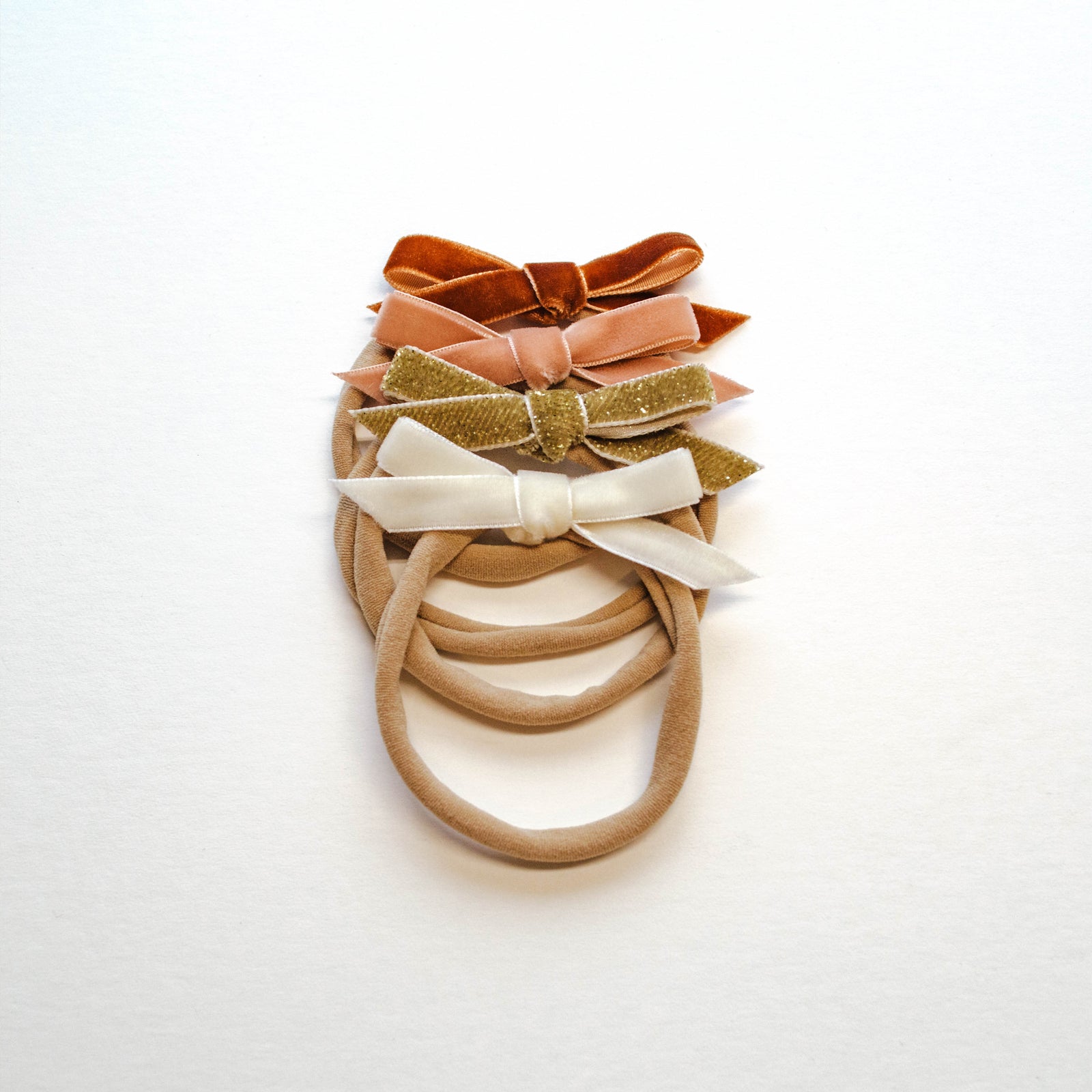 Dainty Bow Headband Set | Love & Light - LITTLEMISSDESSA