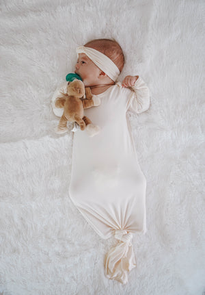 Knotted Gown | Moonstone - LITTLEMISSDESSA
