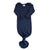Knotted Gown | Navy Jersey - LITTLEMISSDESSA