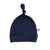 Newborn Baby Knotted Hat | Navy Jersey - LITTLEMISSDESSA