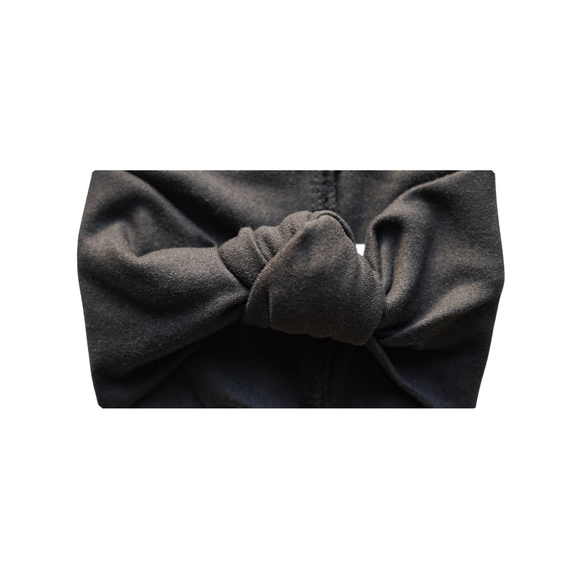 Top Knot Headband | Onyx Black - LITTLEMISSDESSA
