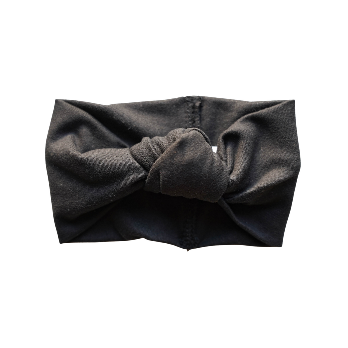 Adult Top Knot Headband | Onyx Black - LITTLEMISSDESSA
