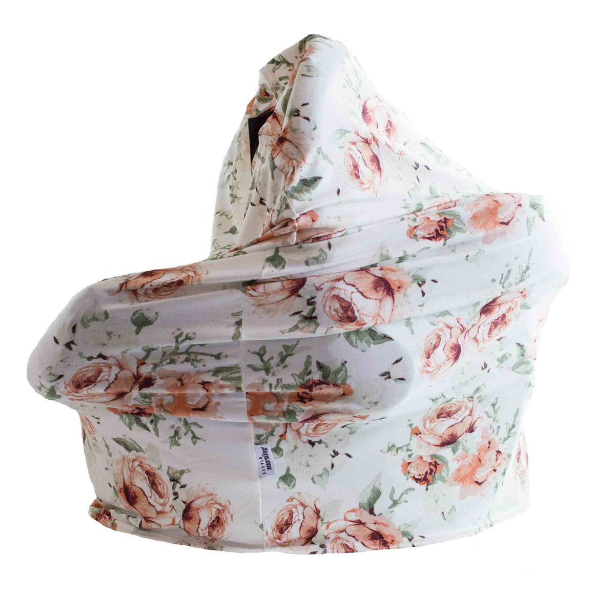 Little Nursling™ Multi-Use Cover | Peach Peony - LITTLEMISSDESSA