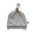 Newborn Baby Knotted Hat | Pebble Grey - LITTLEMISSDESSA