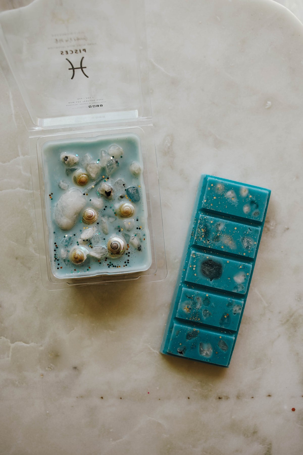 Pisces | Zodiac Crystal Infused Wax Melt - LITTLEMISSDESSA