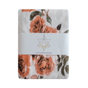 Little Nursling™ Knit Jersey Swaddle Baby Blanket | Rose Garden - LITTLEMISSDESSA