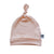 Newborn Baby Knotted Hat | Rose Quartz Rib - LITTLEMISSDESSA