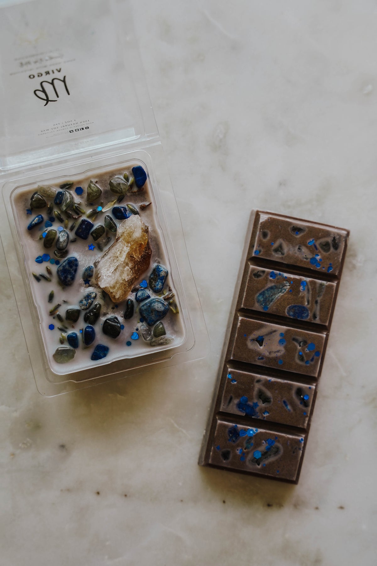 Virgo | Zodiac Crystal Infused Wax Melt - LITTLEMISSDESSA