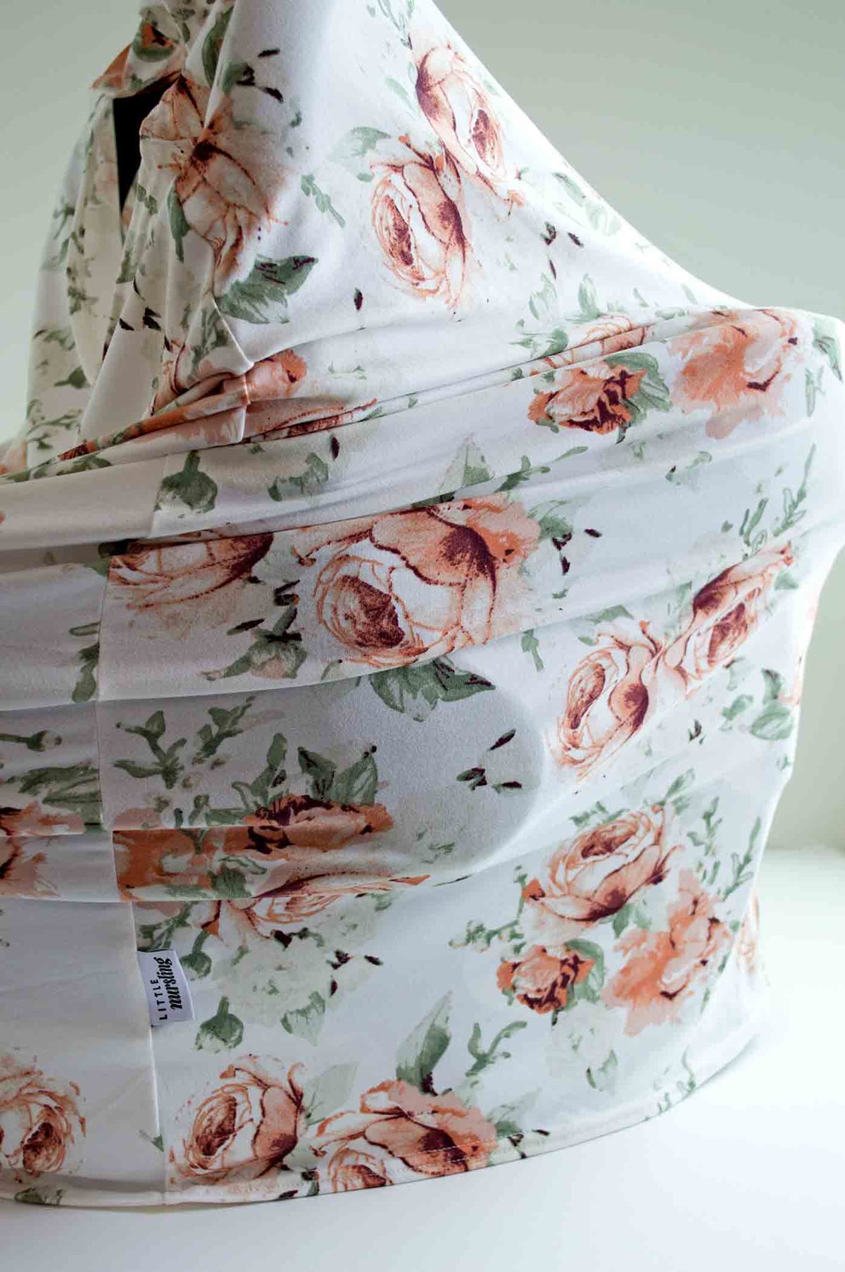 Little Nursling™ Multi-Use Cover | Peach Peony - LITTLEMISSDESSA
