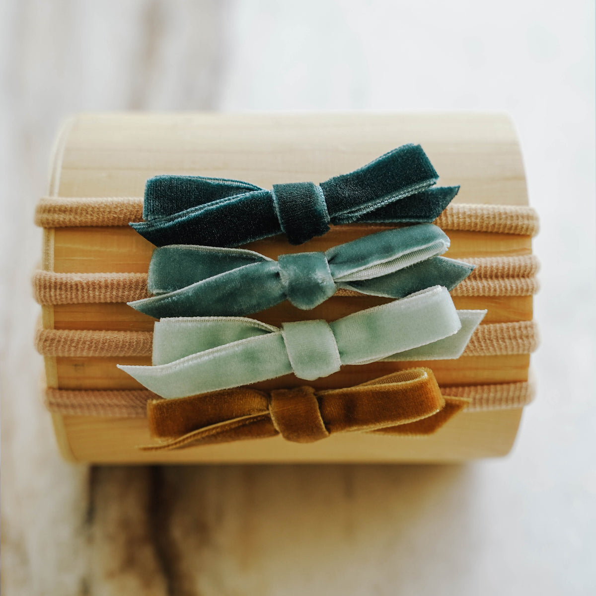 Dainty Bow Headband Set | Wanderlust - LITTLEMISSDESSA